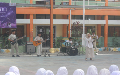 MATSAMA Hari Kedua di MAN 2 Kota Cirebon: Bangun Jiwa Moderat dan Potensi Siswa Melalui Edukasi dan Aksi